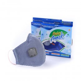 Khẩu Trang Than Hoạt Tính Asia Mask Có Van Thoát Không Khí